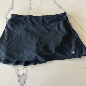 Lululemon Black Tennis Skirt 6